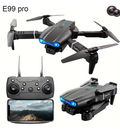 E99 PRO Drone with Flash Professional HD Dual Camera WIFI Obstacle Avoidance RC Helicopters Aerial Photography Quadcopter