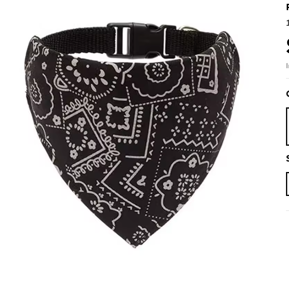 Dog Collar Bandana Scarf Collar Adjustable Dog Bandanas Collar Puppy Cat Neckerchief Pet Accessories for Small Medium Large Dogs