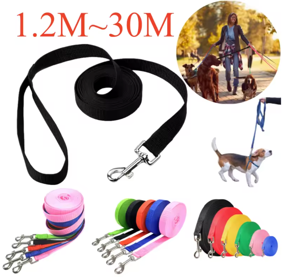 Long Training Leash for Dogs – 1.2M to 30M