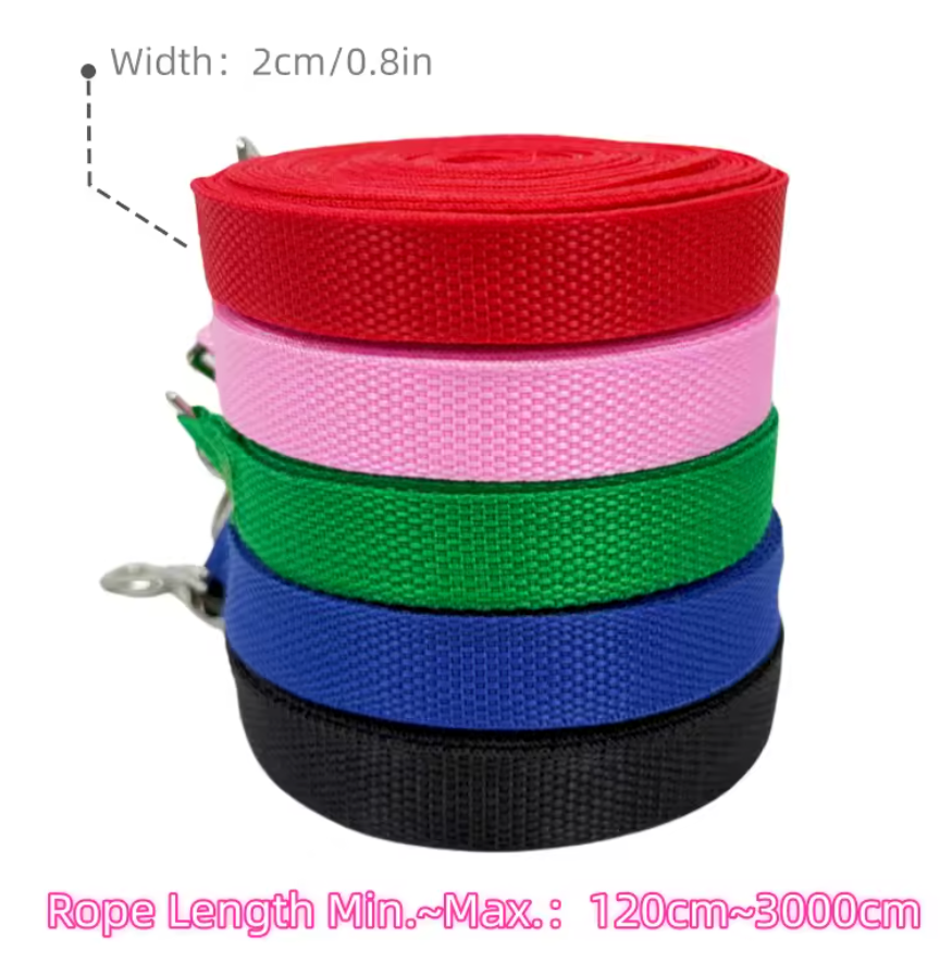 Long Training Leash for Dogs – 1.2M to 30M