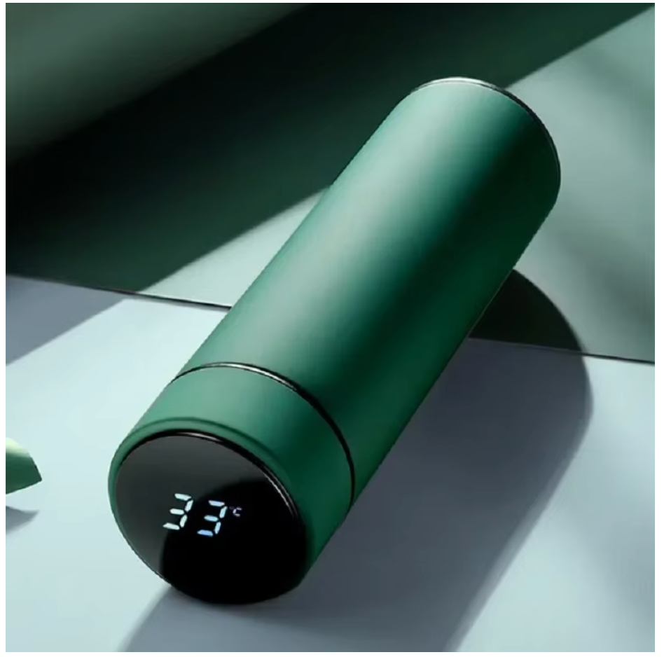 500ml Temperature Display Thermos Cup – Stainless Steel Vacuum Insulated Bottle, Father's Day Gift